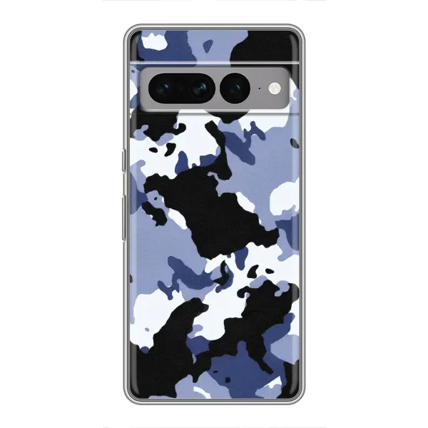 Чехол с рисунком «Камуфляжный Серый» для Google Pixel 7 Pro Чехол с рисунком «Камуфляжный Серый» для Google Pixel 7 Pro