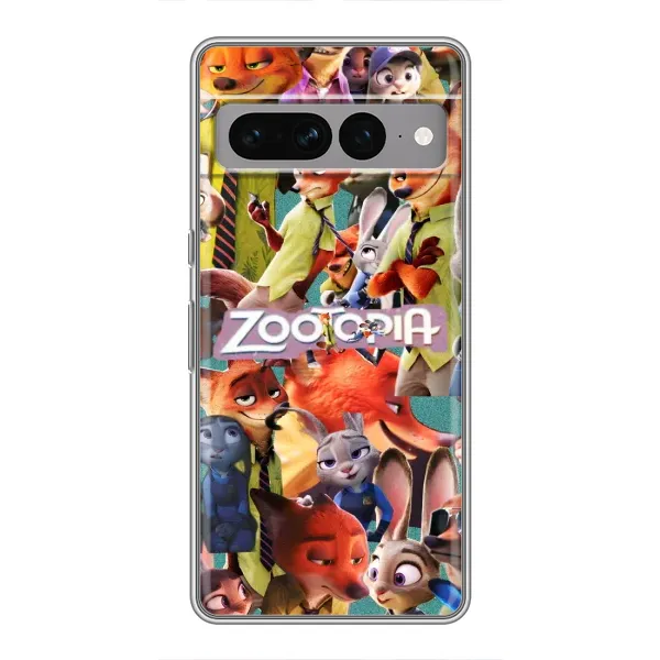 Чехол с рисунком «Коллаж героев» для Google Pixel 7 Pro Чехол с рисунком «Коллаж героев» для Google Pixel 7 Pro