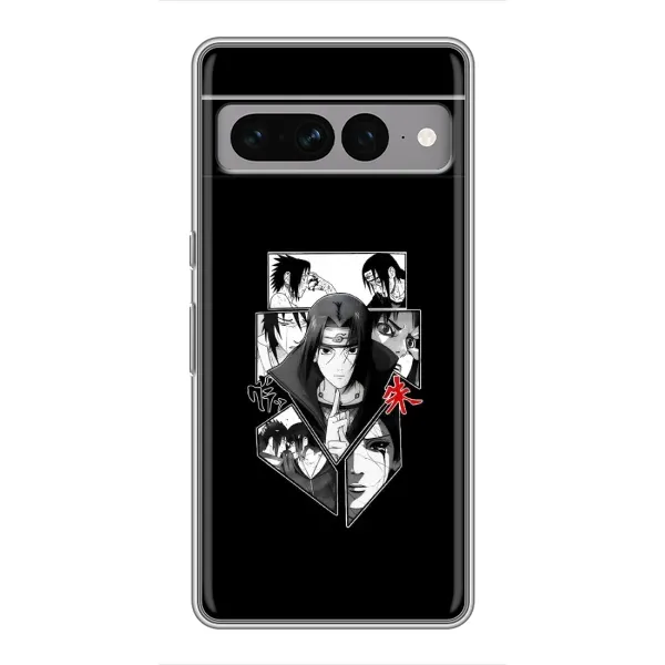 Чехол с рисунком «Коллаж Итачи» для Google Pixel 7 Pro Чехол с рисунком «Коллаж Итачи» для Google Pixel 7 Pro