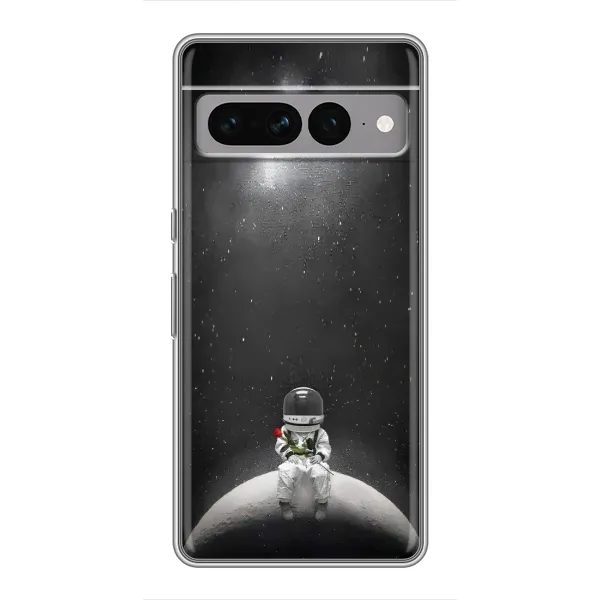 Чехол с рисунком «Космонавт романтик» для Google Pixel 7 Pro Чехол с рисунком «Космонавт романтик» для Google Pixel 7 Pro