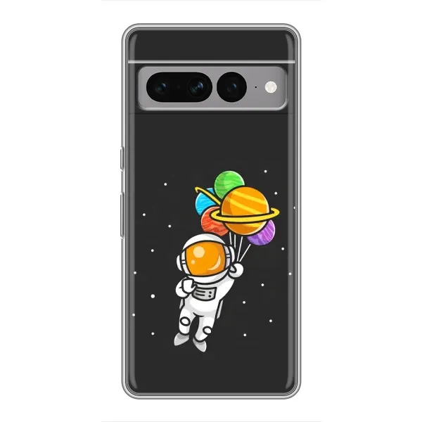 Чехол с рисунком «Космонавт с шариками» для Google Pixel 7 Pro Чехол с рисунком «Космонавт с шариками» для Google Pixel 7 Pro