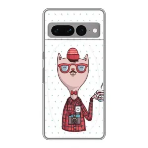 Чехол на тематику: Коты для Google Pixel 7 Pro (Кот аристократ)