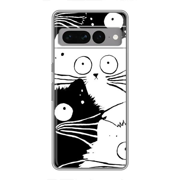 Чехол с рисунком «КОТИКИ» для Google Pixel 7 Pro Чехол с рисунком «КОТИКИ» для Google Pixel 7 Pro