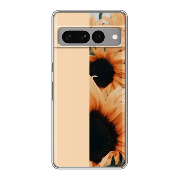Чехол с рисунком «Красивые подсолнухи» для Google Pixel 7 Pro Чехол с рисунком «Красивые подсолнухи» для Google Pixel 7 Pro
