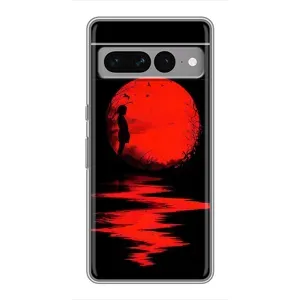 Чехол с рисунком «Красный Закат» для Google Pixel 7 Pro