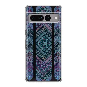 Силиконовый Чехол на Google Pixel 7 Pro (Крутой орнамент)