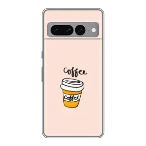 Чохол з зображенням смачної їжі для Google Pixel 7 Pro (Кружка Кави)