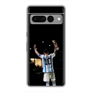Чохли Лео Мессі Аргентина для Google Pixel 7 Pro (Лео Чемпіон)