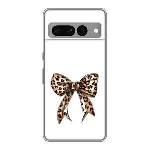 Чохол банти для Google Pixel 7 Pro (Леопардовий бант)