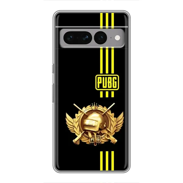 Чехол с рисунком «Лого PUPG» для Google Pixel 7 Pro Чехол с рисунком «Лого PUPG» для Google Pixel 7 Pro