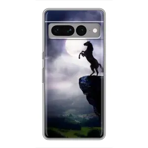 Чехлы с изображением разных животных для Google Pixel 7 Pro (Лошадь)