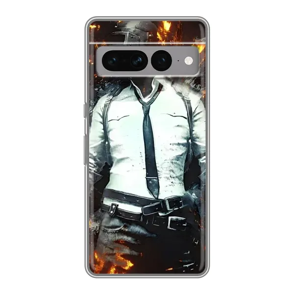 Чехол с рисунком «Man Пубг» для Google Pixel 7 Pro Чехол с рисунком «Man Пубг» для Google Pixel 7 Pro