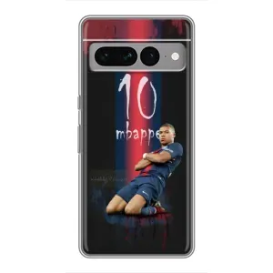 Чохол (TPU) з Футболістом на Google Pixel 7 Pro (MBAPPE 10)