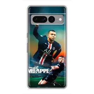 Чохол (TPU) з Футболістом на Google Pixel 7 Pro (MBAPPE)