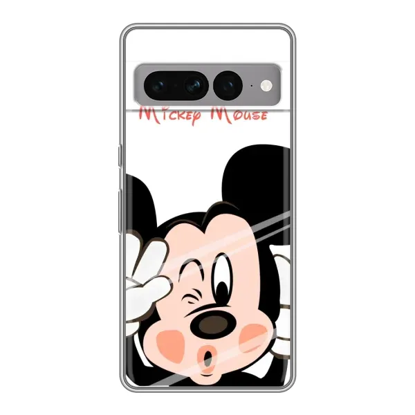 Чехол с рисунком «Mickey Mouse» для Google Pixel 7 Pro Чехол с рисунком «Mickey Mouse» для Google Pixel 7 Pro
