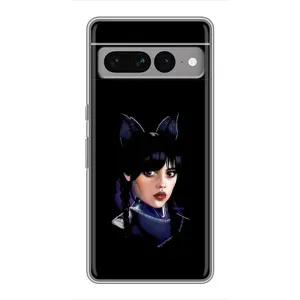 Чохол з картинкою Венсдей на Google Pixel 7 Pro (Мила Венсдей)