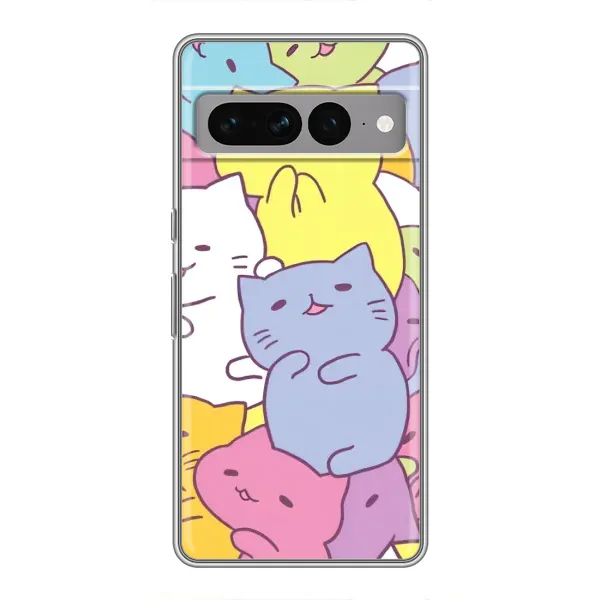 Чехол с рисунком «Милые котики» для Google Pixel 7 Pro Чехол с рисунком «Милые котики» для Google Pixel 7 Pro