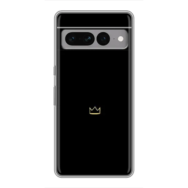 Чехол с рисунком «Мини корона» для Google Pixel 7 Pro Чехол с рисунком «Мини корона» для Google Pixel 7 Pro