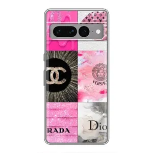 Чохол (Dior, Prada, YSL, Chanel) для Google Pixel 7 Pro (Модніца)