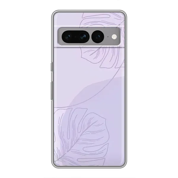 Чохол з малюнком «Монстера фіолетова» для Google Pixel 7 Pro Чохол з малюнком «Монстера фіолетова» для Google Pixel 7 Pro