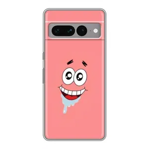 Чехлы с Патриком на Google Pixel 7 Pro (Мордочка Патрика)