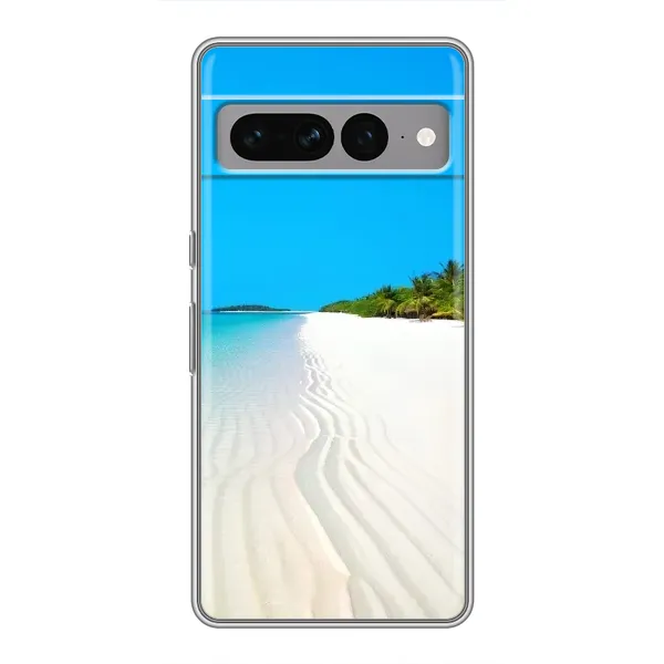 Чехол с рисунком «Море песок» для Google Pixel 7 Pro