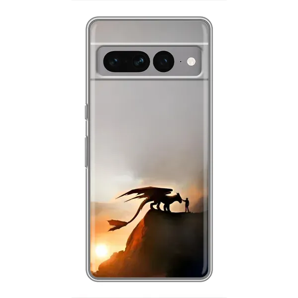 Чехол с рисунком «Мультиик Беззубик» для Google Pixel 7 Pro Чехол с рисунком «Мультиик Беззубик» для Google Pixel 7 Pro