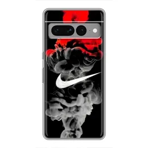 Силіконовый Чохол на Google Pixel 7 Pro з картинкою НАЙК (Nike дим)