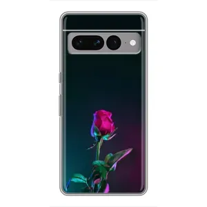 Чохли з принтом Троянд для Google Pixel 7 Pro (Нічна троянда)