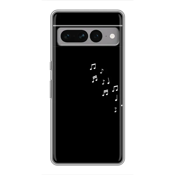 Чехол с рисунком «Ноты» для Google Pixel 7 Pro Чехол с рисунком «Ноты» для Google Pixel 7 Pro