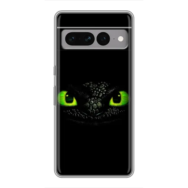 Чехол с рисунком «Глаза Беззубика» для Google Pixel 7 Pro Чехол с рисунком «Глаза Беззубика» для Google Pixel 7 Pro