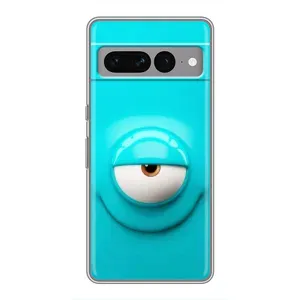 Силиконовые Чехлы (смешные стикеры) для Google Pixel 7 Pro (Одноглазик)