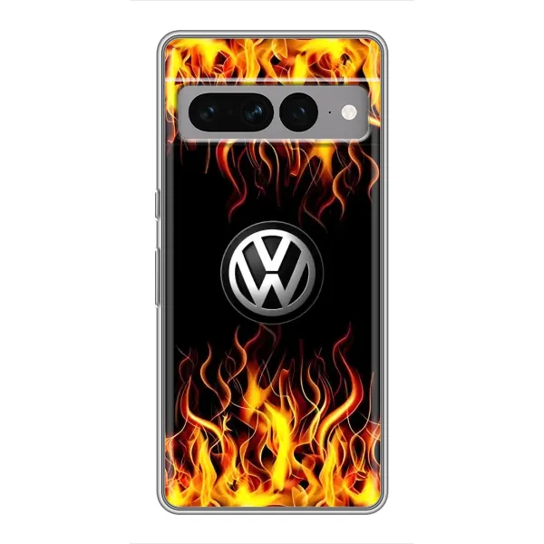 Чехол с рисунком «Огненный Лого» для Google Pixel 7 Pro Чехол с рисунком «Огненный Лого» для Google Pixel 7 Pro