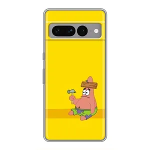 Чехлы с Патриком на Google Pixel 7 Pro (Ошибочка)