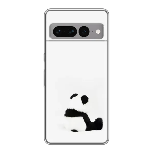 Чехол с рисунком «Панда обиделся» для Google Pixel 7 Pro Чехол с рисунком «Панда обиделся» для Google Pixel 7 Pro