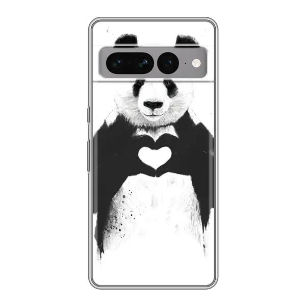 Чехол с рисунком «Панда» для Google Pixel 7 Pro Чехол с рисунком «Панда» для Google Pixel 7 Pro