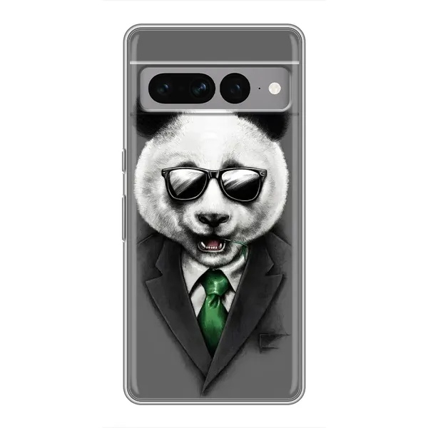 Чехол с рисунком «Панда в очках» для Google Pixel 7 Pro Чехол с рисунком «Панда в очках» для Google Pixel 7 Pro