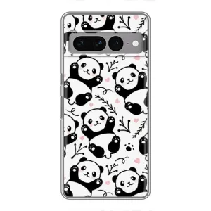 Чехлы с Пандами на Google Pixel 7 Pro (Пандочки)