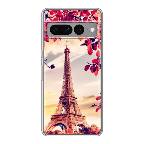 Чехол с рисунком «Paris photo» для Google Pixel 7 Pro