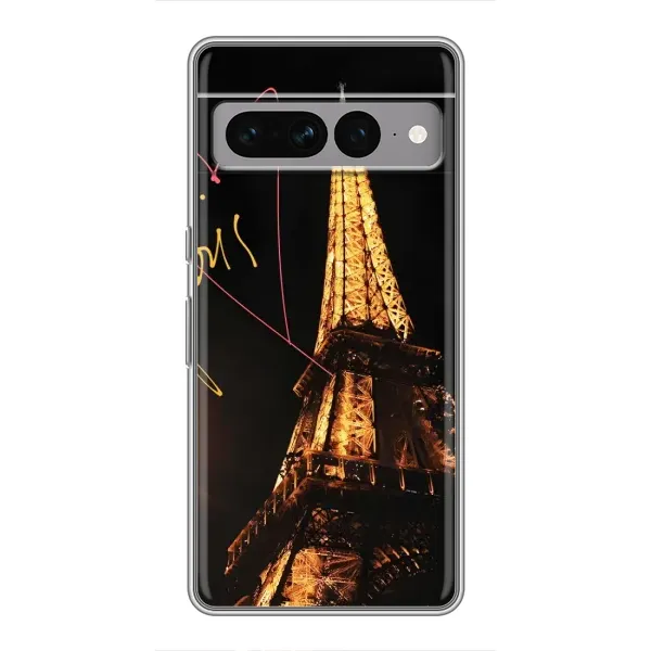 Чехол с рисунком «Paris» для Google Pixel 7 Pro
