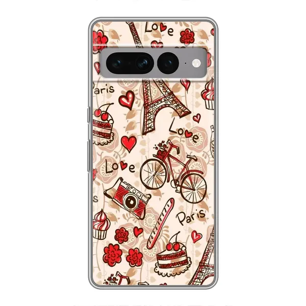Чехол с рисунком «Париж мечта» для Google Pixel 7 Pro