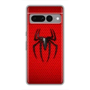 Чехол Супергерой Человека Паука на Google Pixel 7 Pro (Паук марвел)