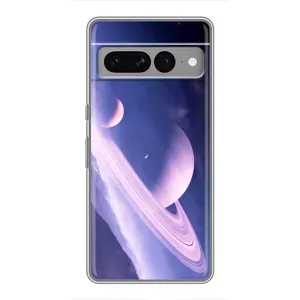 Чехол с рисунком «Планета в космосе» для Google Pixel 7 Pro