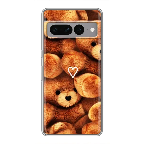 Чехол с рисунком «Плюшевый медвеженок» для Google Pixel 7 Pro Чехол с рисунком «Плюшевый медвеженок» для Google Pixel 7 Pro