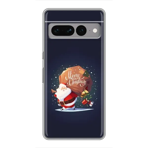Чехол с рисунком «Подарки от Санты» для Google Pixel 7 Pro Чехол с рисунком «Подарки от Санты» для Google Pixel 7 Pro