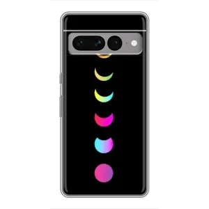 Чехол (ТПУ) с планетами на Google Pixel 7 Pro (Полнолуние)