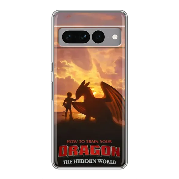 Чехол с рисунком «Постер Беззубика» для Google Pixel 7 Pro Чехол с рисунком «Постер Беззубика» для Google Pixel 7 Pro