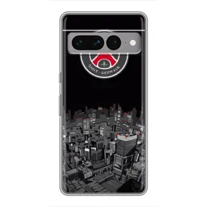 Силиконовые Чехлы принт Футбол на Google Pixel 7 Pro (PSG)