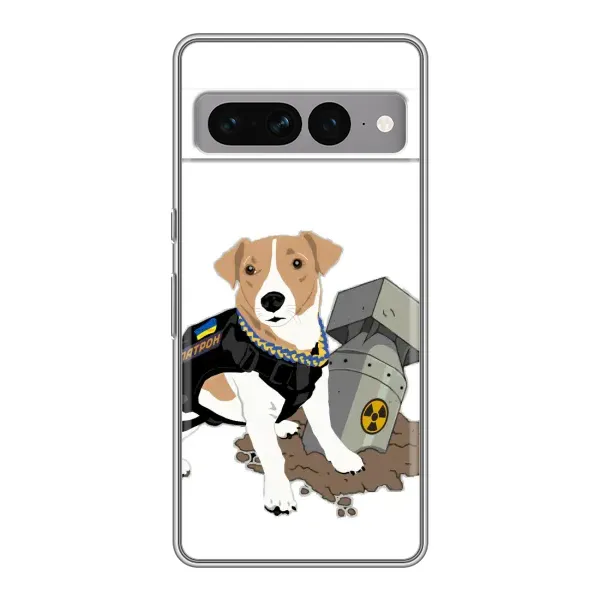 Чехол с рисунком «Пёс Патрон с ракетой» для Google Pixel 7 Pro Чехол с рисунком «Пёс Патрон с ракетой» для Google Pixel 7 Pro