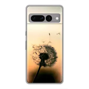 Силіконовий Чохол з кульбабками на Google Pixel 7 Pro (Роздмухана кульбабка)
